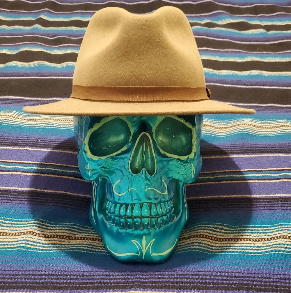 Brixton Tan Fedora Hat